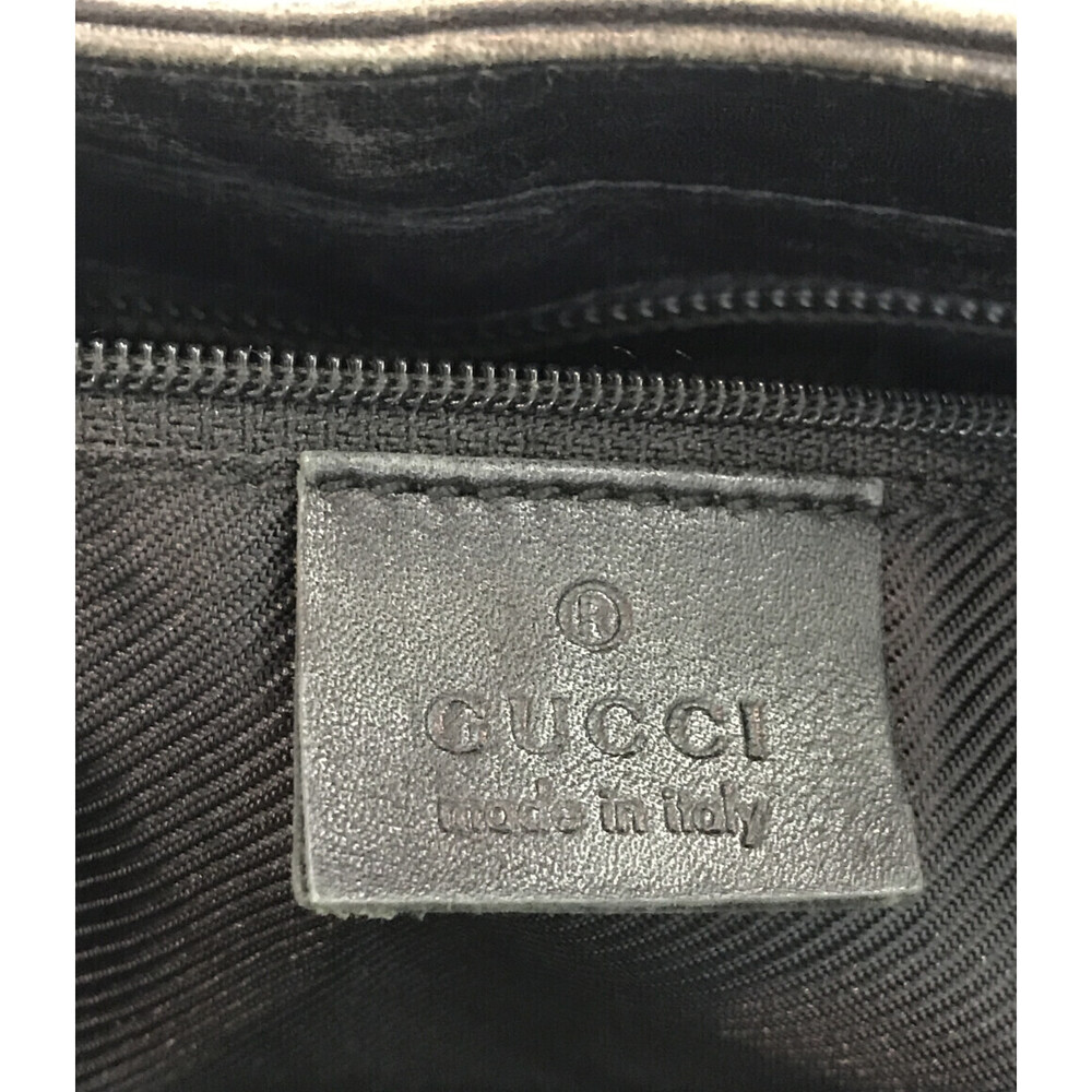 Gucci Bag Black GG Tote Canvas - Picture 4 of 6